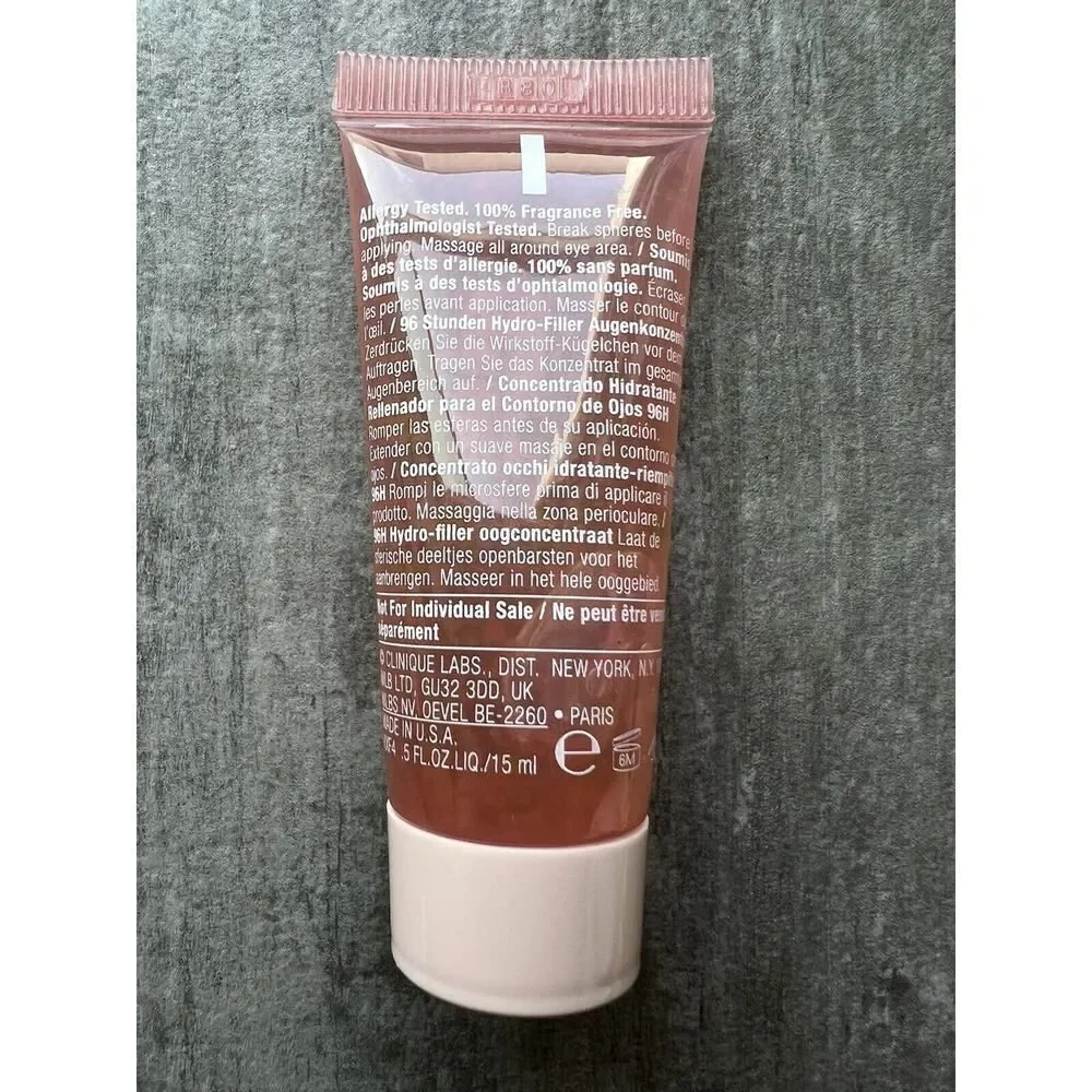 $35 CLINIQUE Moisture Surge Eye 96-Hour Hydro-Filler Concentrate .5oz Full Size